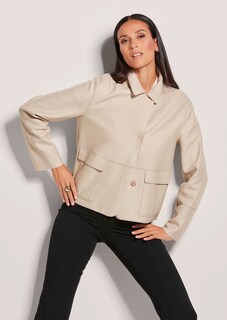 Kurzblazer aus Wolle thumbnail 1