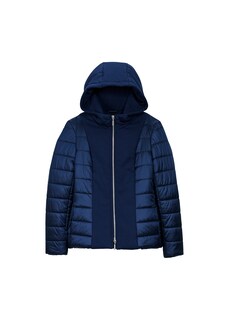 Leicht wattierte Steppjacke im Materialmix thumbnail 6