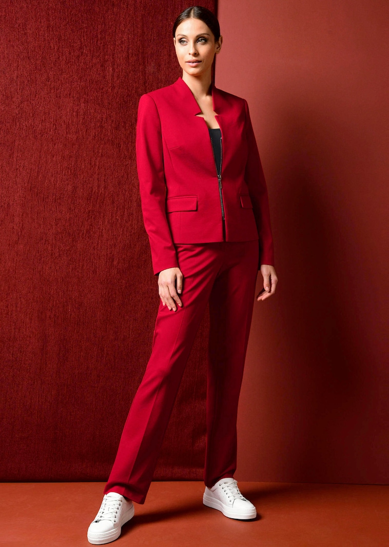 Blazer mit Reißverschluss