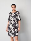 Druckkleid mit Volant am Ärmel thumbnail 3