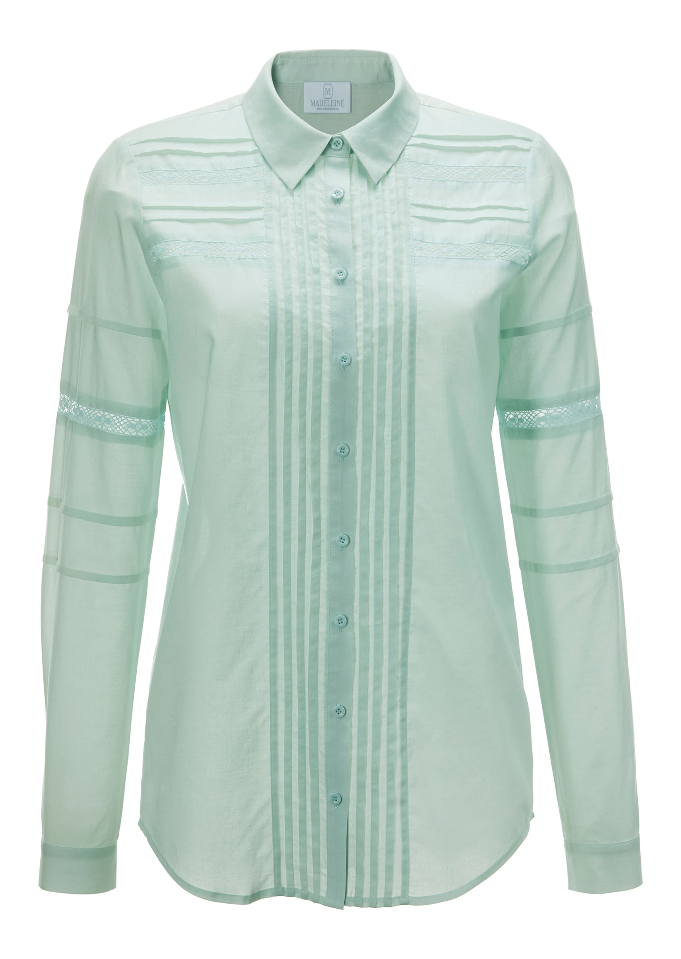 Cotton shirt with lace