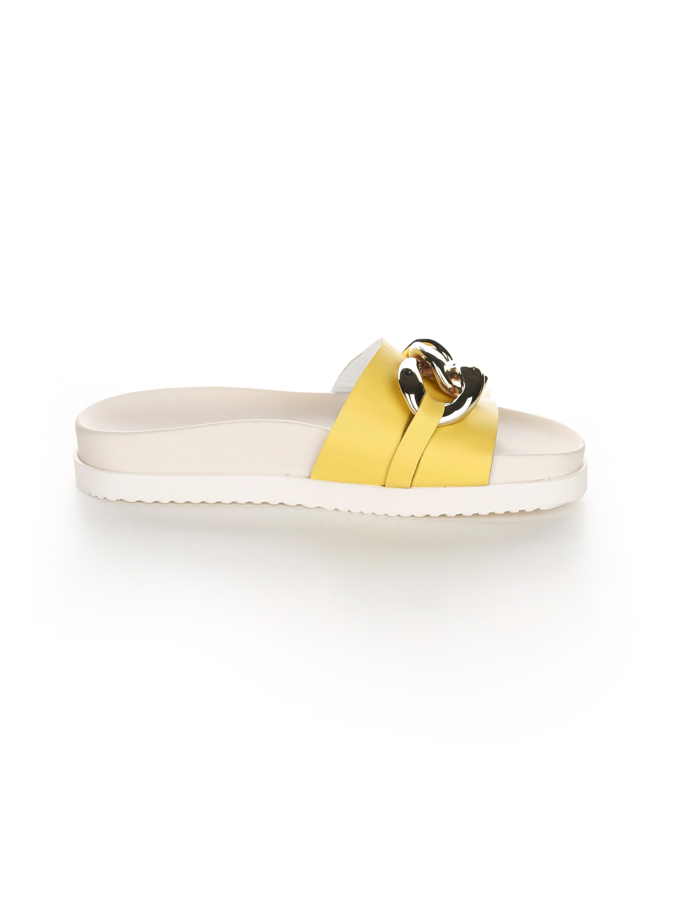 Pantoletten mit Kettenapplikation 1