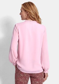 Bluse aus Kreppqualität mit Rüschen thumbnail 3