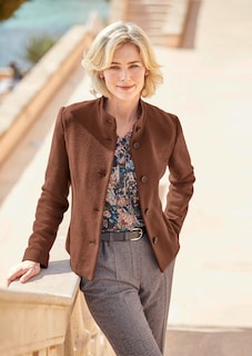 Blazer met geraffineerd ontworpen kraag thumbnail 5