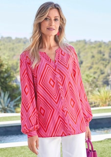 Bluse mit Tunika Ausschnitt thumbnail 8