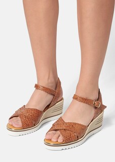 Sandalette mit Keilabsatz thumbnail 1