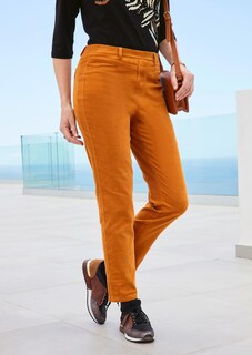 Corduroy broek met elastische band thumbnail 7