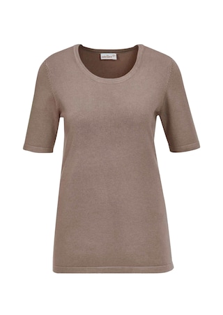 taupe Pull polo