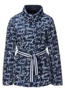 Wattierte Wendejacke mit Letterprint thumbnail 1