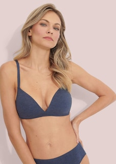 Lace-detailed bra thumbnail 1