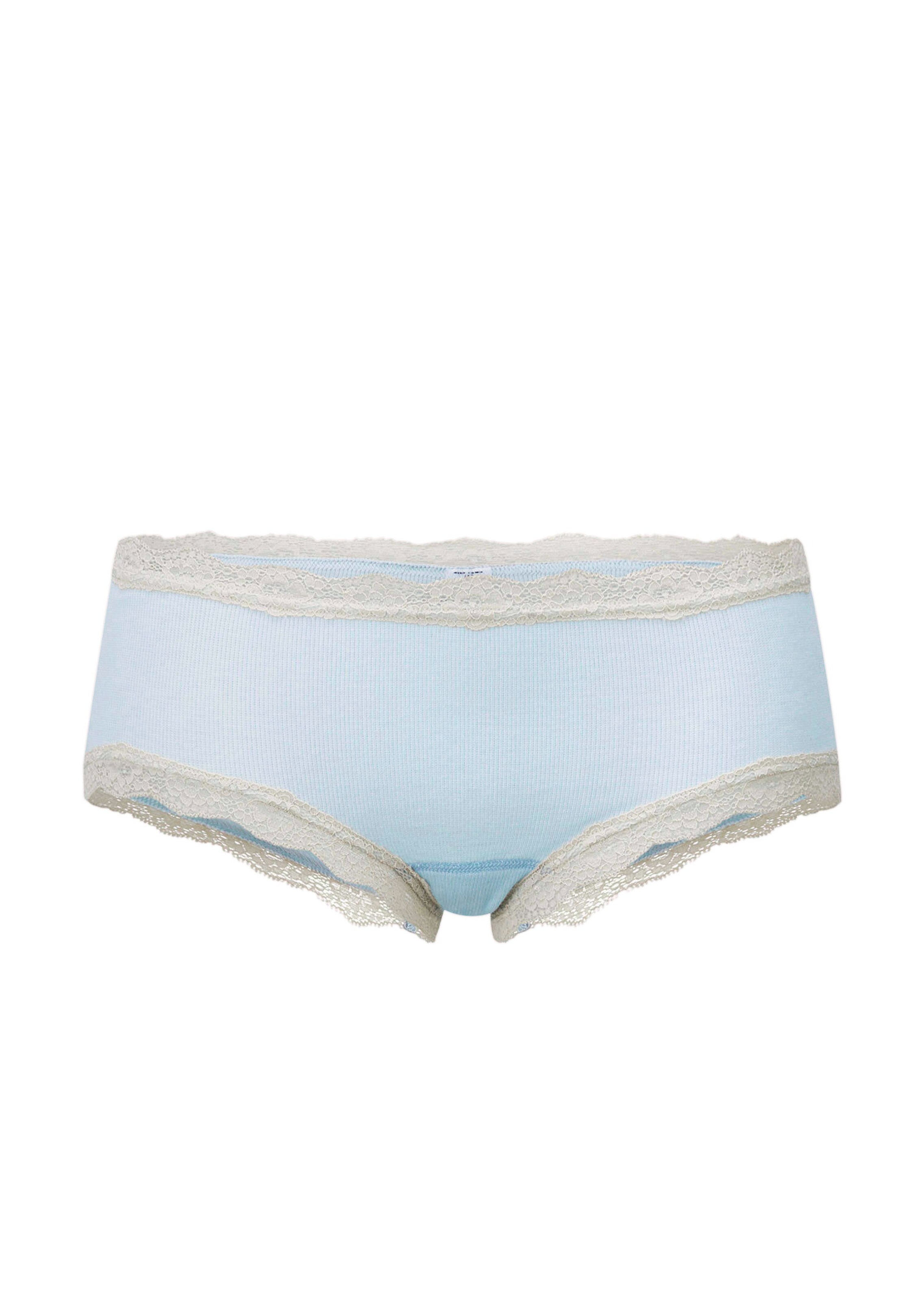 Nahtloser Taillenslip mit Spitze