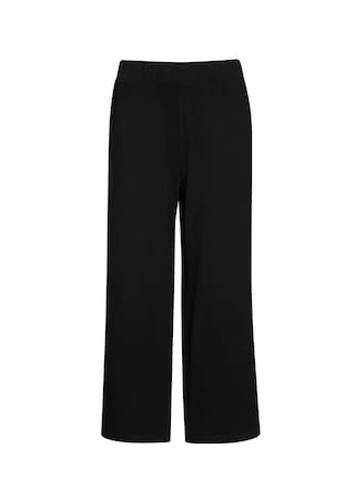 schwarz Jersey broek Louisa van elastisch materiaal