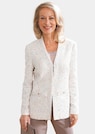 Blazer en tissu bouclette de qualité et paillettes thumbnail 1