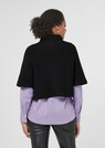Kurzer Halbarm-Pullover mit Stehkragen thumbnail 3
