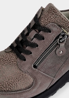 Chaussures à lacets hallux en cuir et textile thumbnail 3