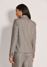 Zweireihiger Blazer mit dezenten Streifen thumbnail 3