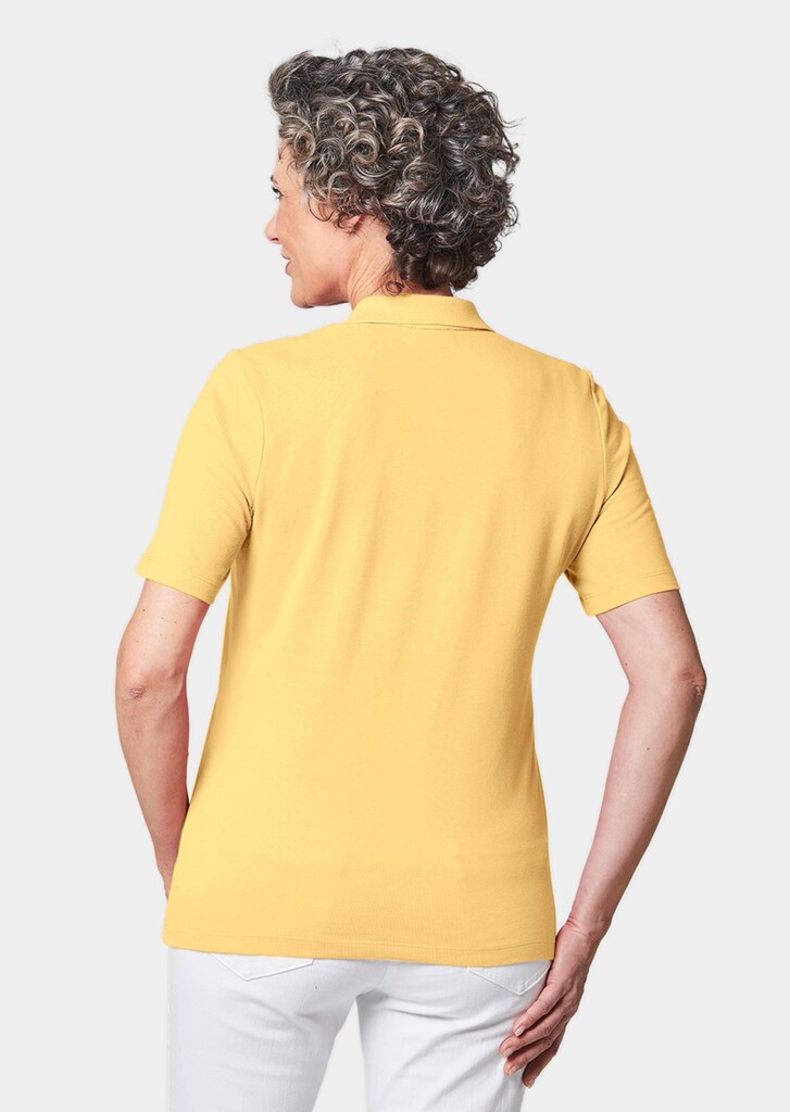 Poloshirt van eersteklas piquéstof