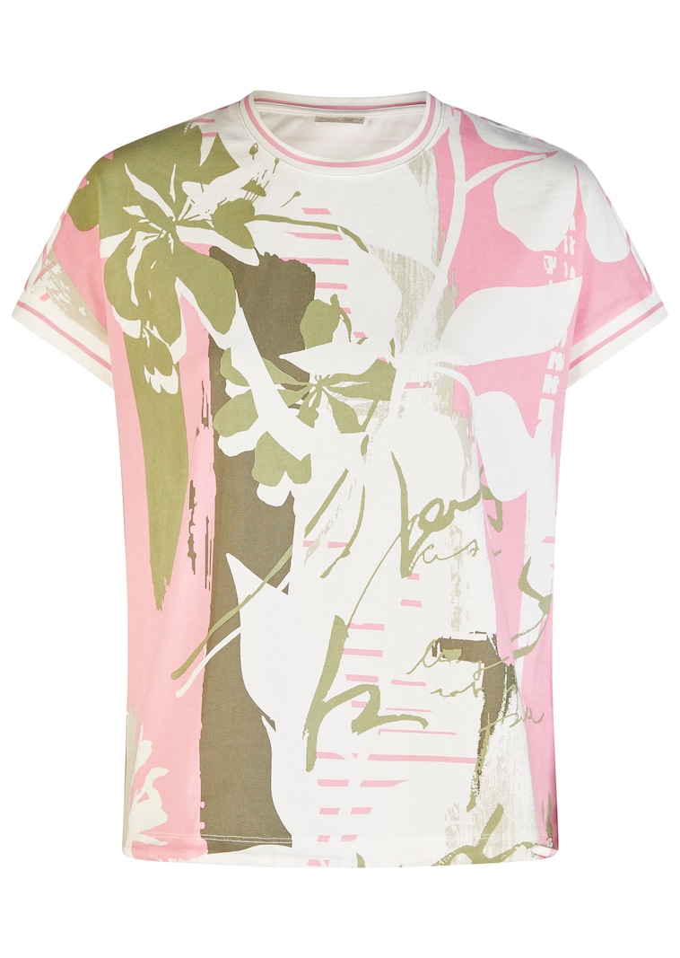 Sommershirt mit Tunnelzug am Saum