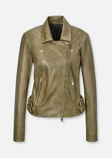 Lederjacke mit Reißverschluss thumbnail 6