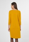 Stretch dress with short sleeves and flared skirt thumbnail 3