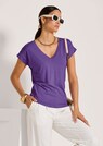 Casual shirt with V-neck thumbnail 4