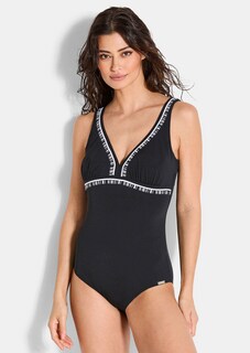 Badeanzug mit femininen Paspeln thumbnail 5