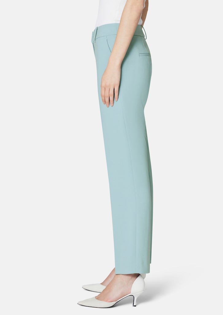 Ankle-length trousers in crease-resistant stretch fabric 3