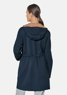 Lange Jersey-Jacke in Doubleface-Qualität thumbnail 3