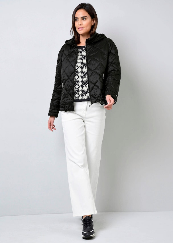 Jacke mit Tunnelzugdetails am Saum und Ärmel 6