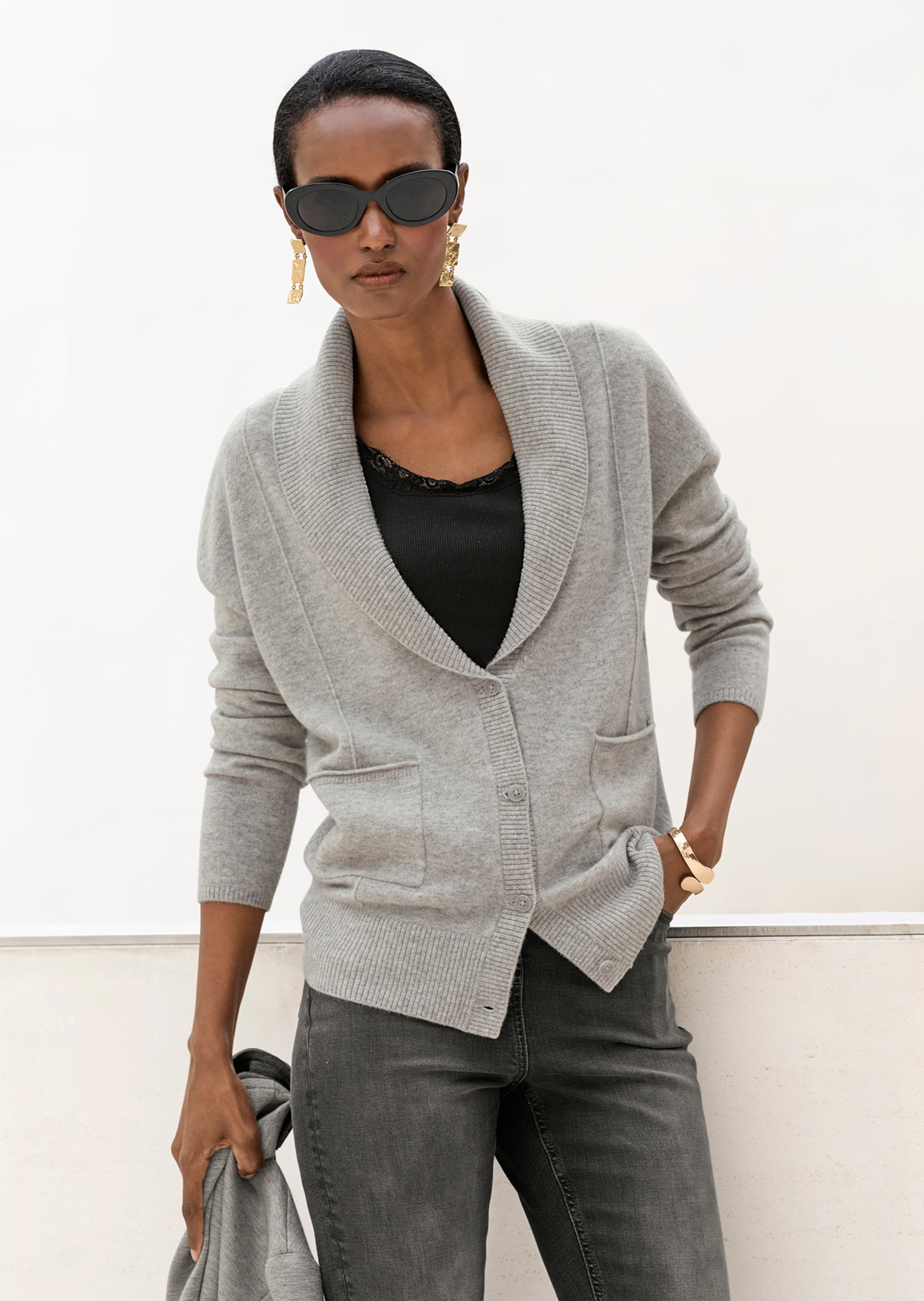 Strickjacke mit Good Cashmere