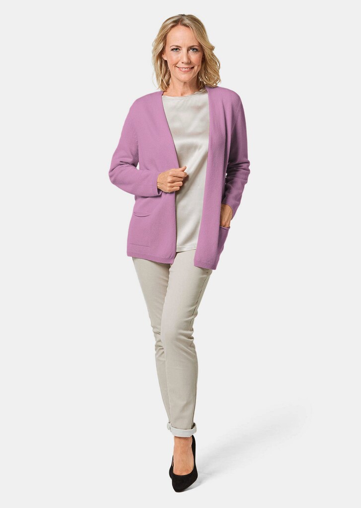 Cardigan long en cachemire 1