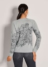 Kaschmir-Pullover mit wertvollem Druck thumbnail 3
