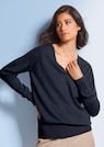 Kaschmir-Pullover mit Rippdetails thumbnail 7