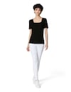 Shirt mit Karree-Ausschnitt im Doppelpack thumbnail 2