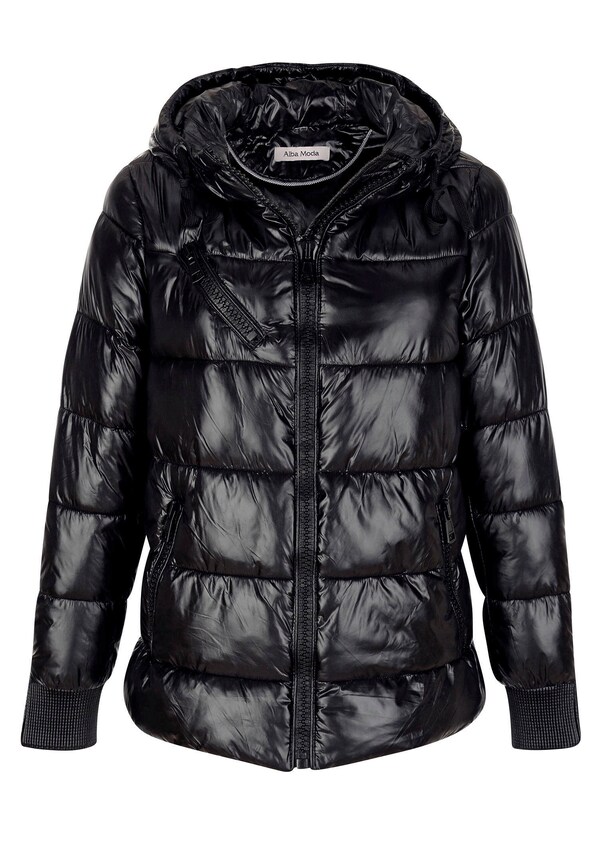 Steppjacke in glänzender Optik 2