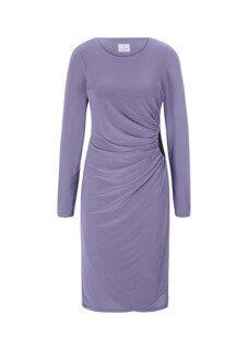 Langarm-Kleid mit seitlicher Raffung thumbnail 5