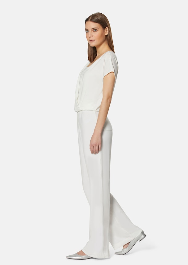 Wrap-around jumpsuit with integrated top 3