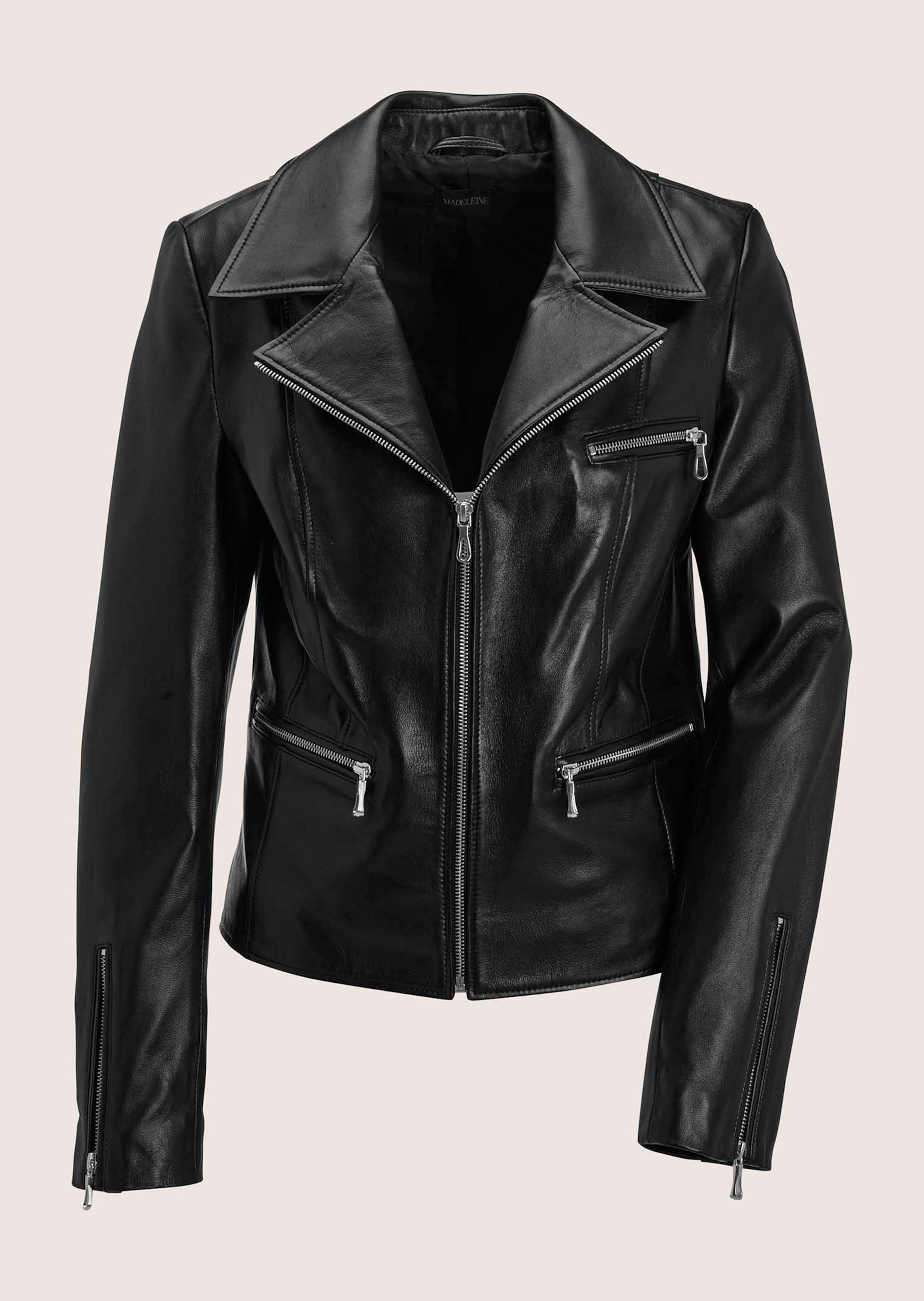 Lederjacke aus Lammnappa – sportiv, stilvoll, zeitlos