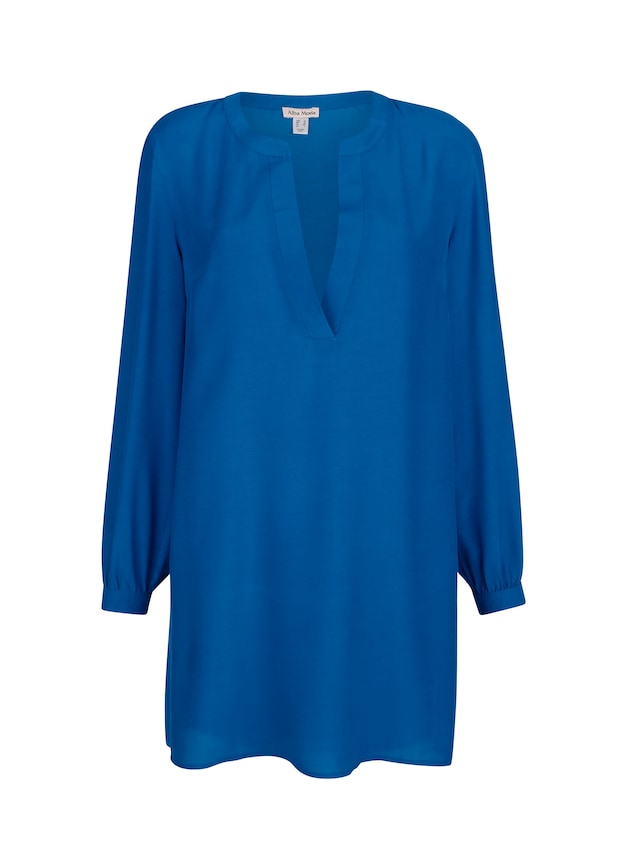 Longbluse mit V-Ausschnitt 6