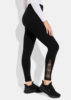 Leggings mit Spitze thumbnail 3