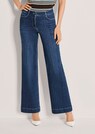 Bequeme Wide-Leg-Jeans aus Powerstretch thumbnail 1