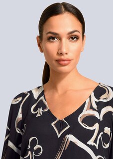 Bluse mit voluminösen Puffärmeln thumbnail 7