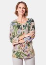 Dezenter Pullover mit Blumenmotiv thumbnail 1