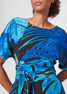 Printed sheath dress with short sleeves thumbnail 5