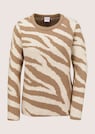 Pullover mit modischem Zebra-Muster thumbnail 6
