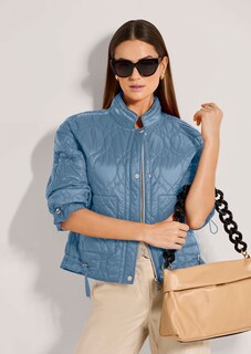 Jacke aus leicht wattiertem Sommer-Stepp thumbnail 4