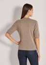 Kaschmirpullover mit kurzen Ärmeln thumbnail 3