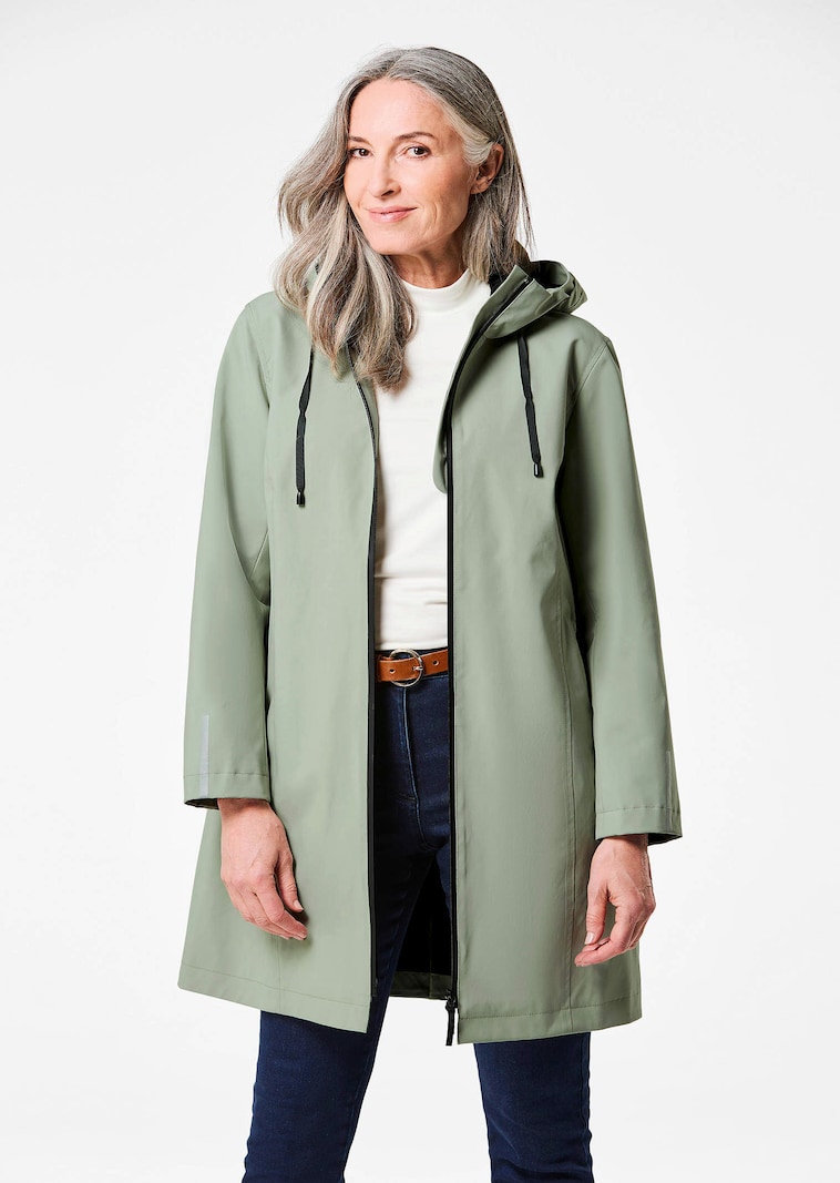 Vedenpitävä takki heijastimilla