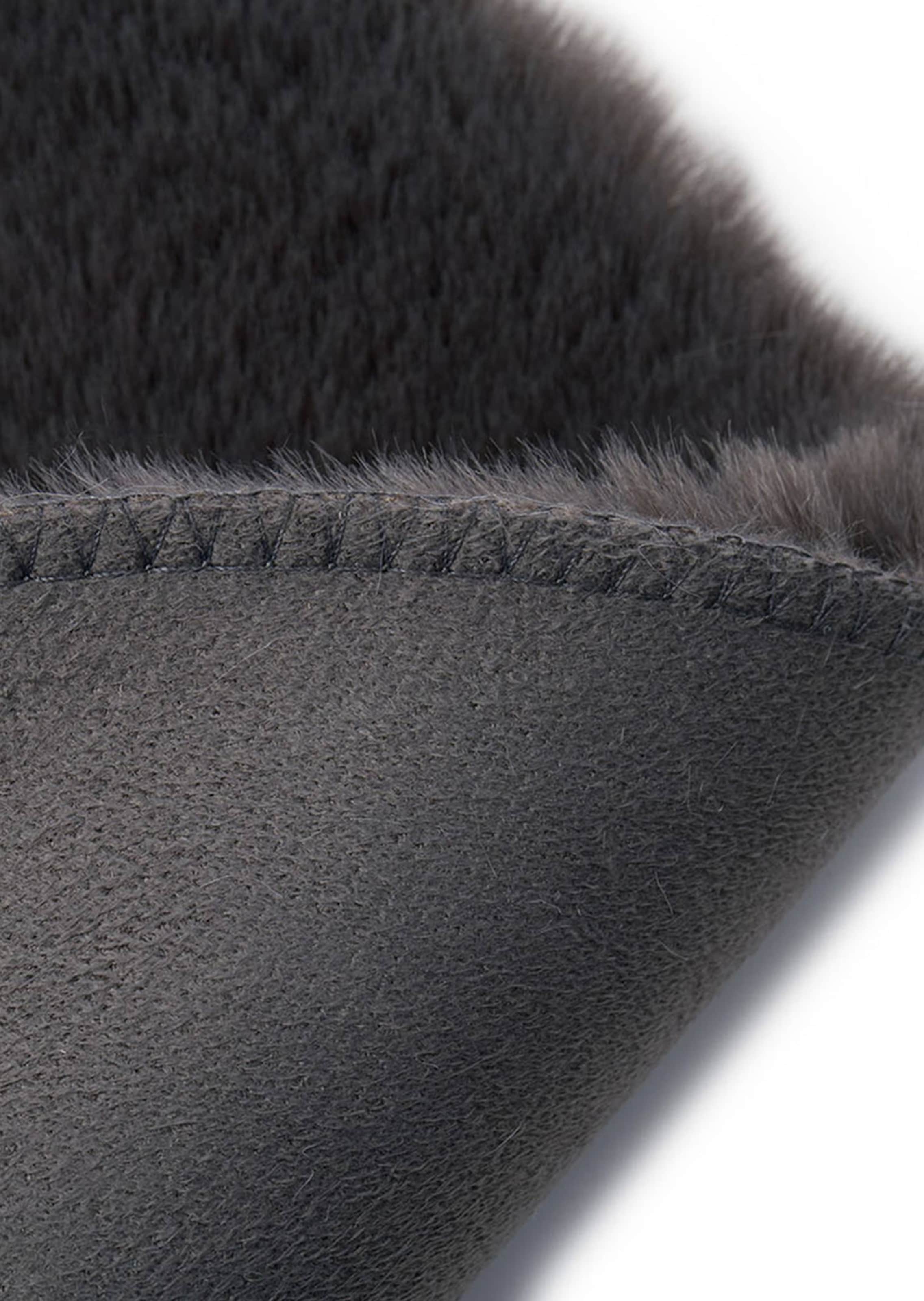 Coussin de chaise - anthracite - Gr. Ø 38 cm de Goldner Fashion