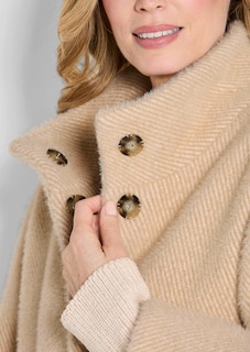 Modische Jacke mit Strickbündchen thumbnail 5